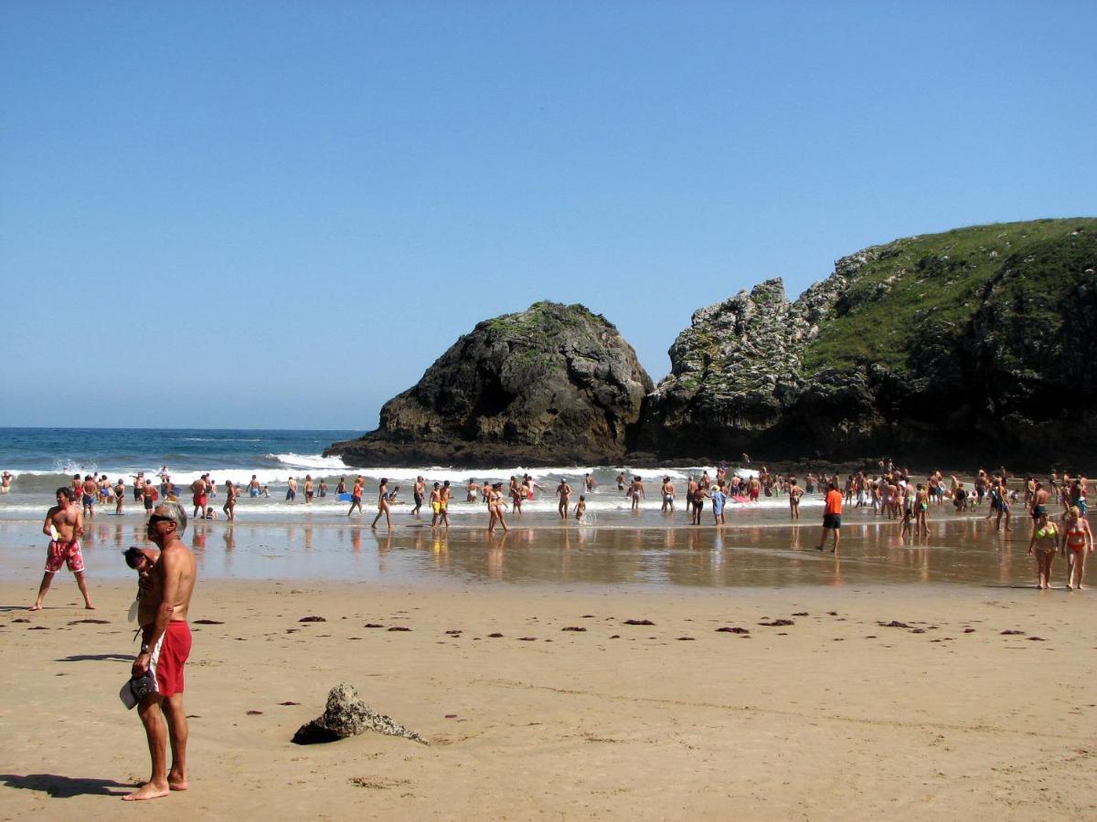 Penzion El Juacu Llanes Exteriér fotografie